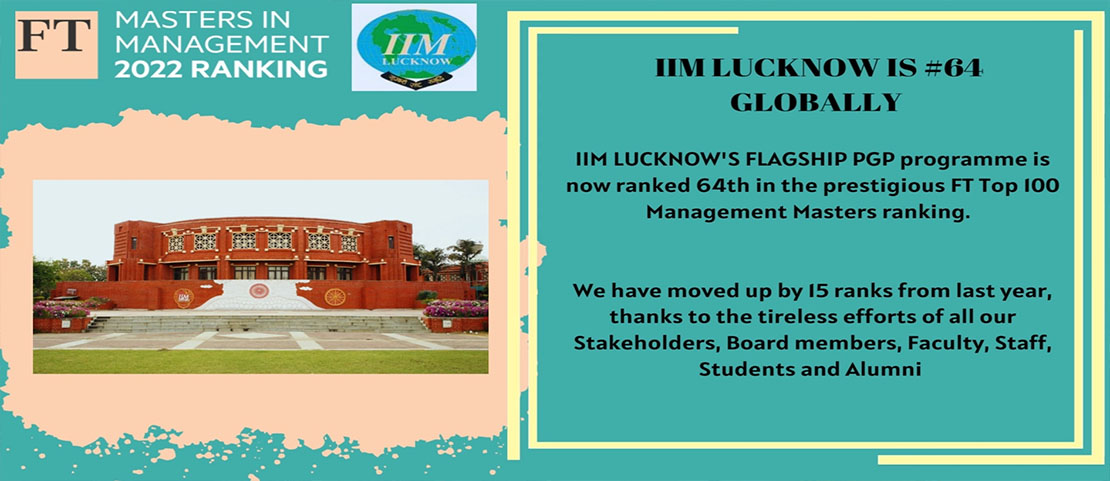 ABOUT IIM LUCKNOW