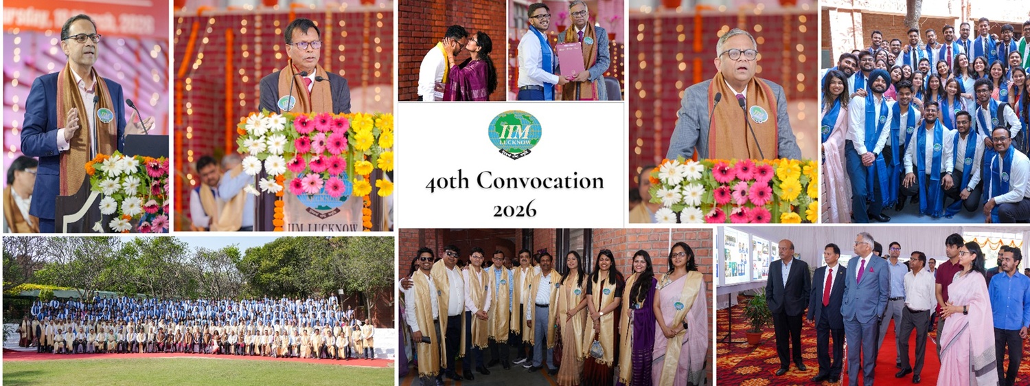 ABOUT IIM LUCKNOW