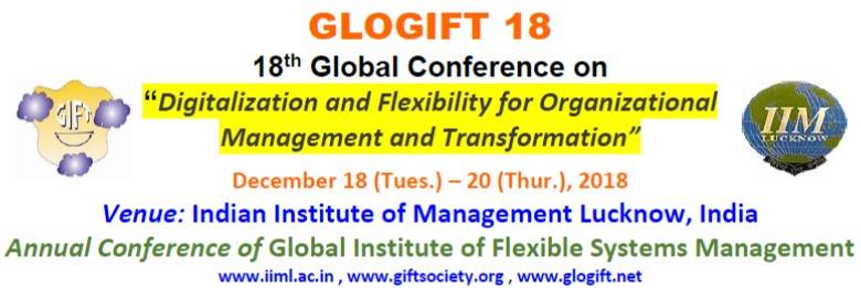  Glogift 18 conference during December 18-20, 2018.