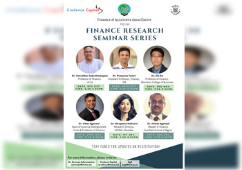 FINANCE RESEARCH SEMINAR SERIES