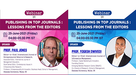 Publishing in Top Journals Lessons from the Editors CMEE presents Research and Publication Webinar Series